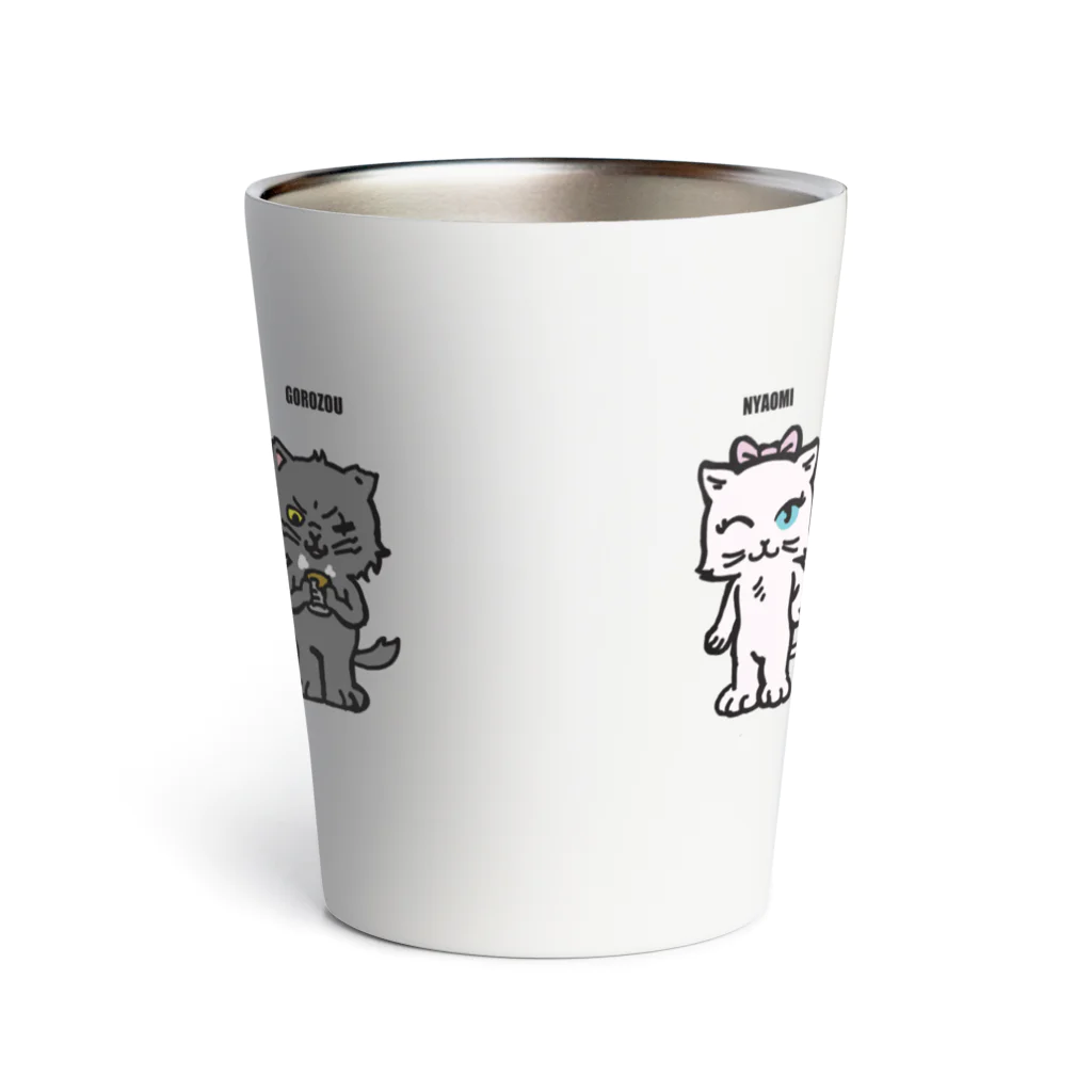 kantarou.shopのネコグッズ Thermo Tumbler