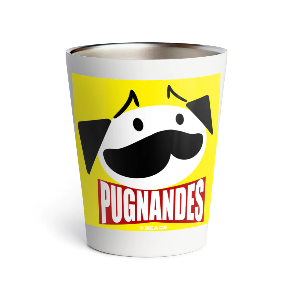 BEACSのPUGNANDES2022‗Yellow Thermo Tumbler