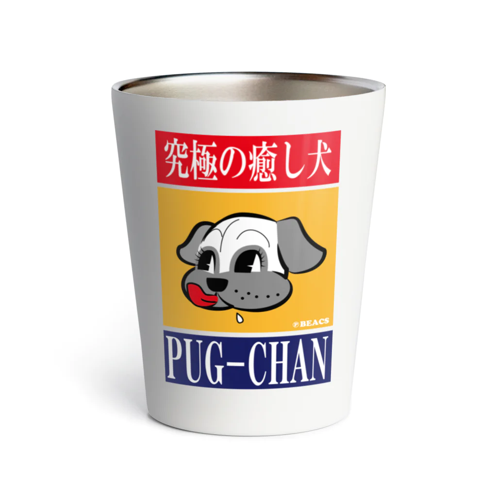 BEACSのPUG-CHAN～究極の癒し犬 Thermo Tumbler