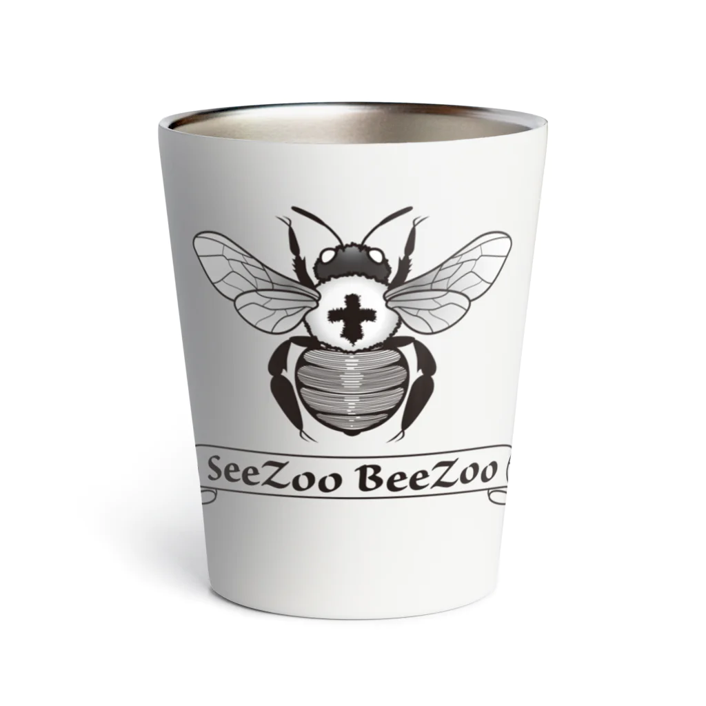 SeeZoo BeeZoo 別館の【SeeZoo BeeZoo】ロゴ//タンブラー･グラス･カップ サーモタンブラー