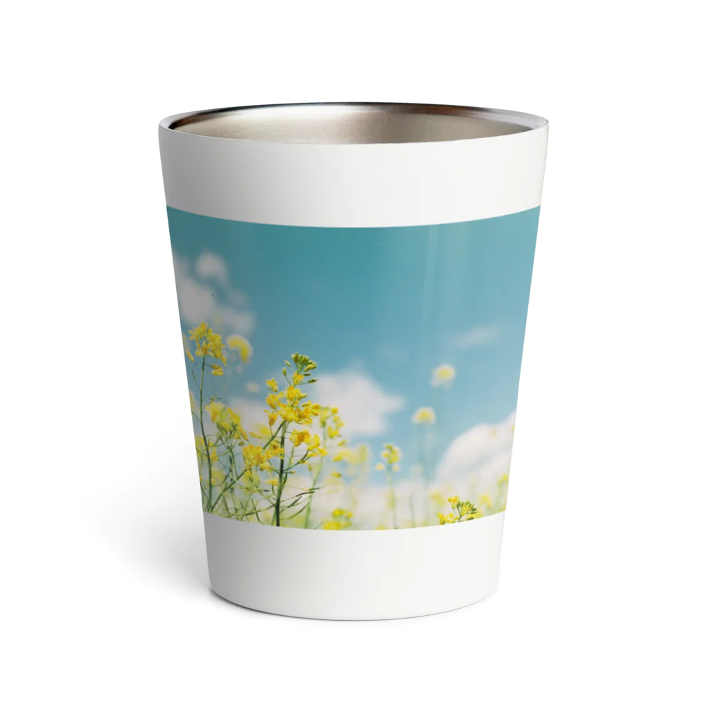 mofufu picturesのRape blossoms Thermo Tumbler