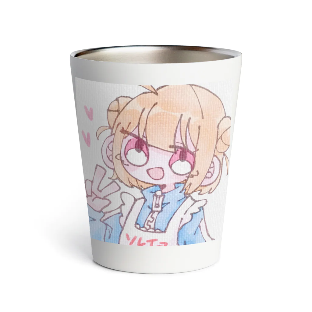 𝐨𝐧のにこちゃん可愛い！！ Thermo Tumbler