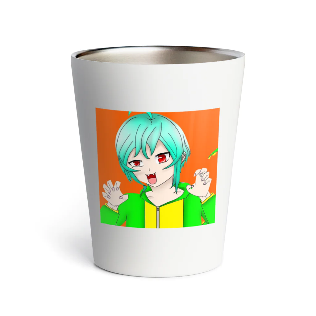 牙王 蒼の蒼くん Thermo Tumbler