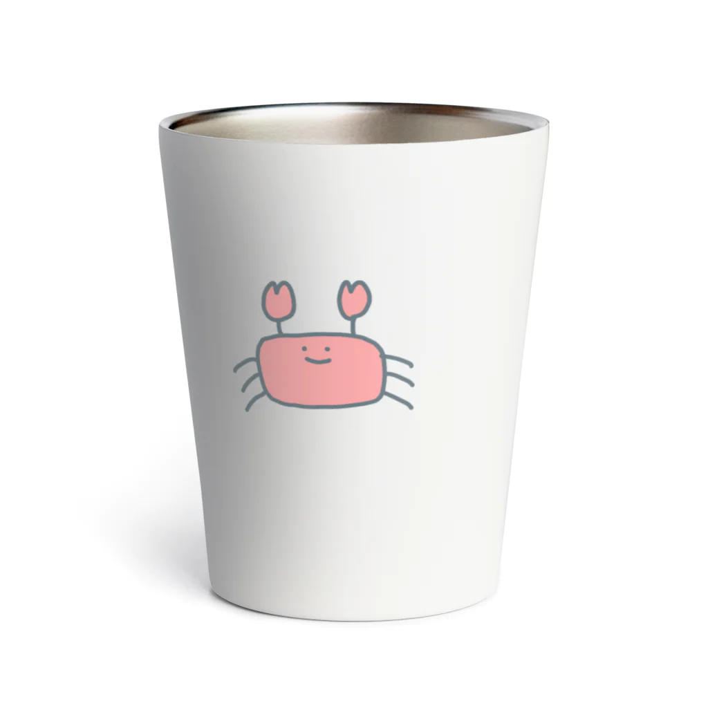 nopicityのゆるゆるカニちゃん Thermo Tumbler