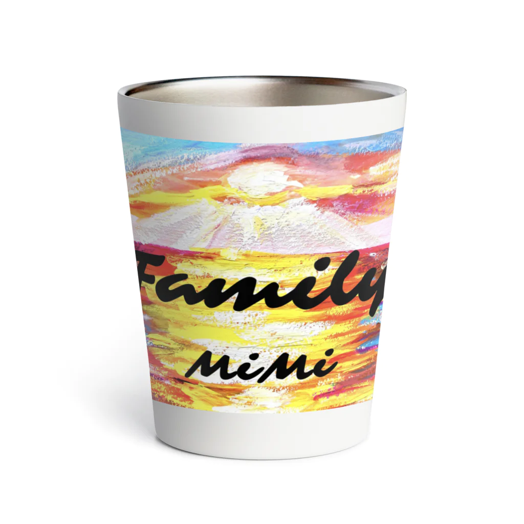 MiMiの絵日記のfamily Thermo Tumbler