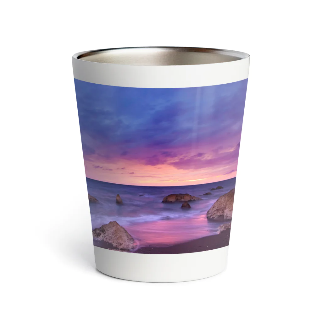 orange_honeyの夕焼け4 Thermo Tumbler