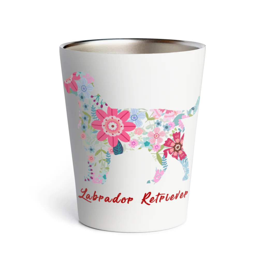 AtelierBoopの花kauwela　ラブラドール Thermo Tumbler