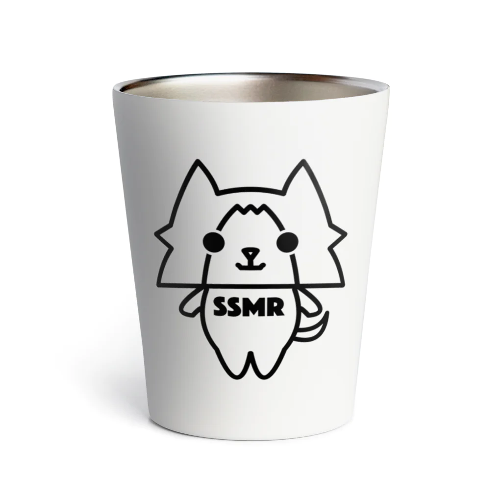 TUNA-CUNの猫のししまる「SSMR」 サーモタンブラー