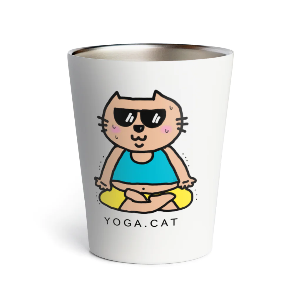 BIKINI.CATのYOGA.CATさん サーモタンブラー