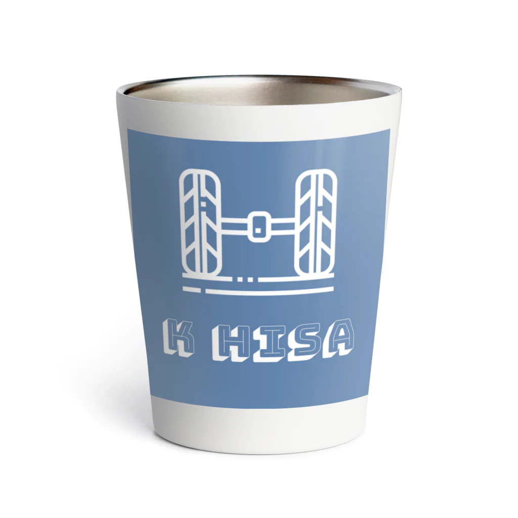 k-hisaのk sisa　ロゴ Thermo Tumbler