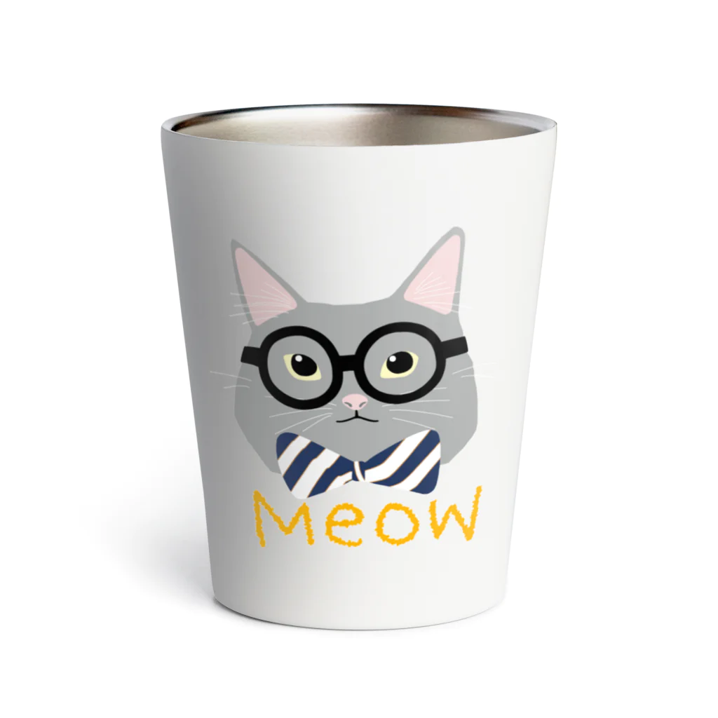 mayon's animal shopのめがねこさん Thermo Tumbler