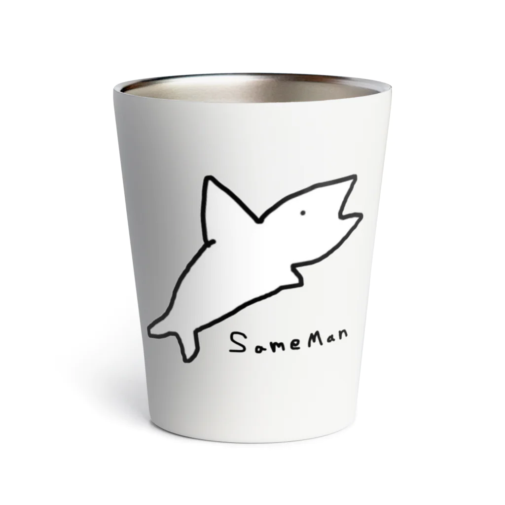 社畜のくらげとサメマンのやつのsameman goods Thermo Tumbler