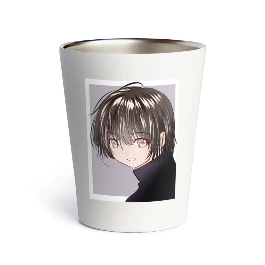 yanchikiのオリキャラグッズ店の三日月　あきら Thermo Tumbler