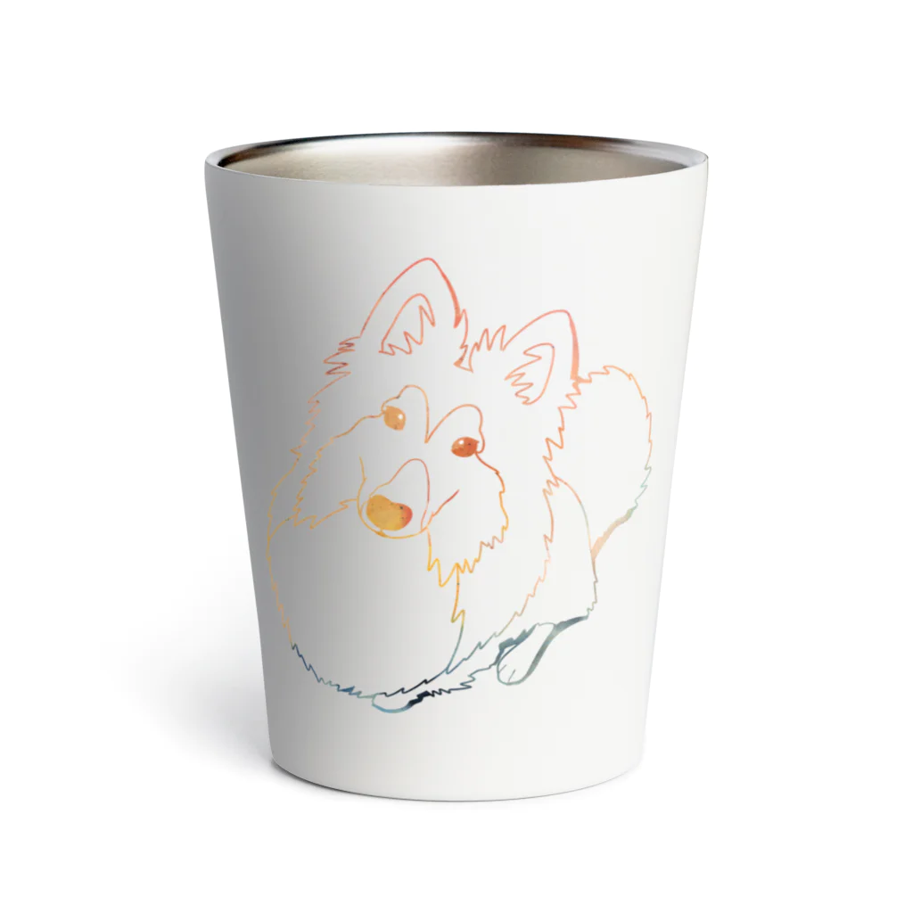 こてつ日誌の【サンプル】オーダーうちの子グッズ Thermo Tumbler