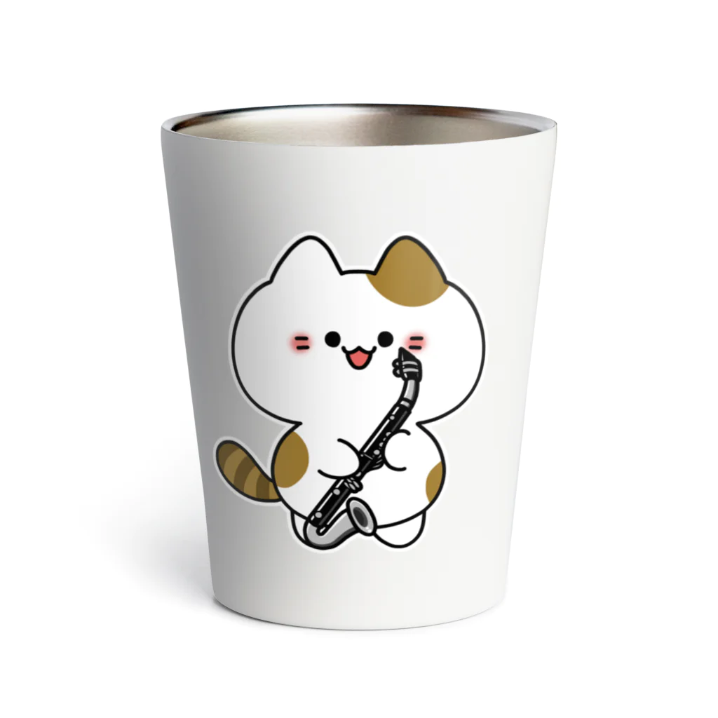  ふじねこ屋のアルトクラリネット Thermo Tumbler