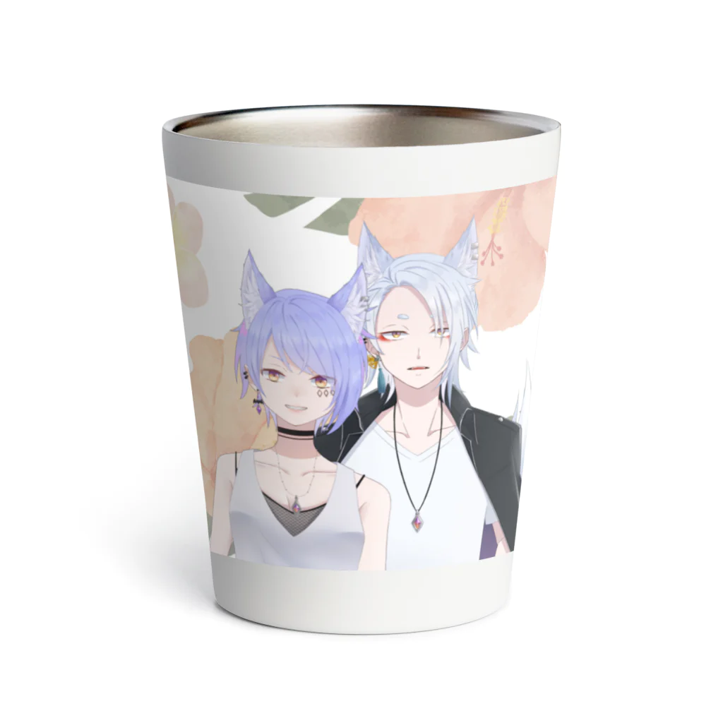 さやとまだらのさちゃだら夏Ver. Thermo Tumbler