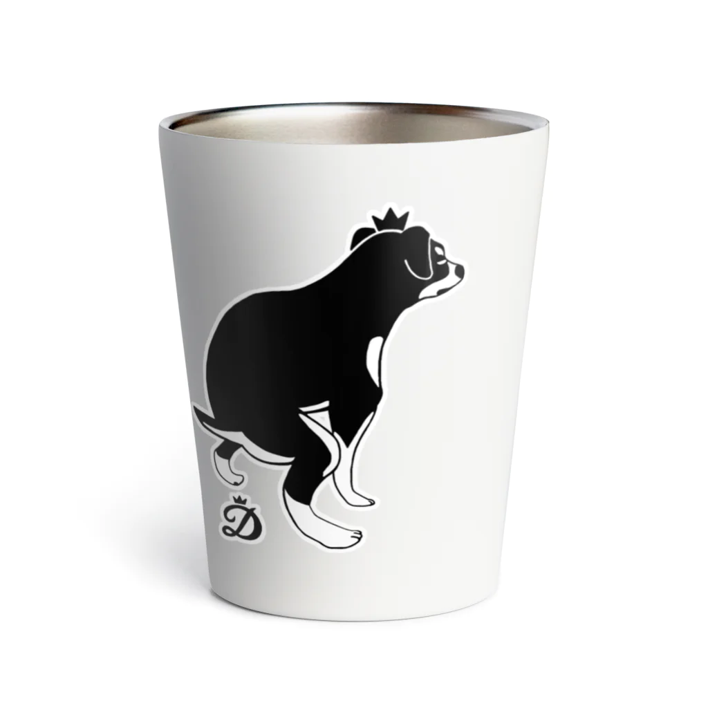 DENANのがんばる犬 Thermo Tumbler