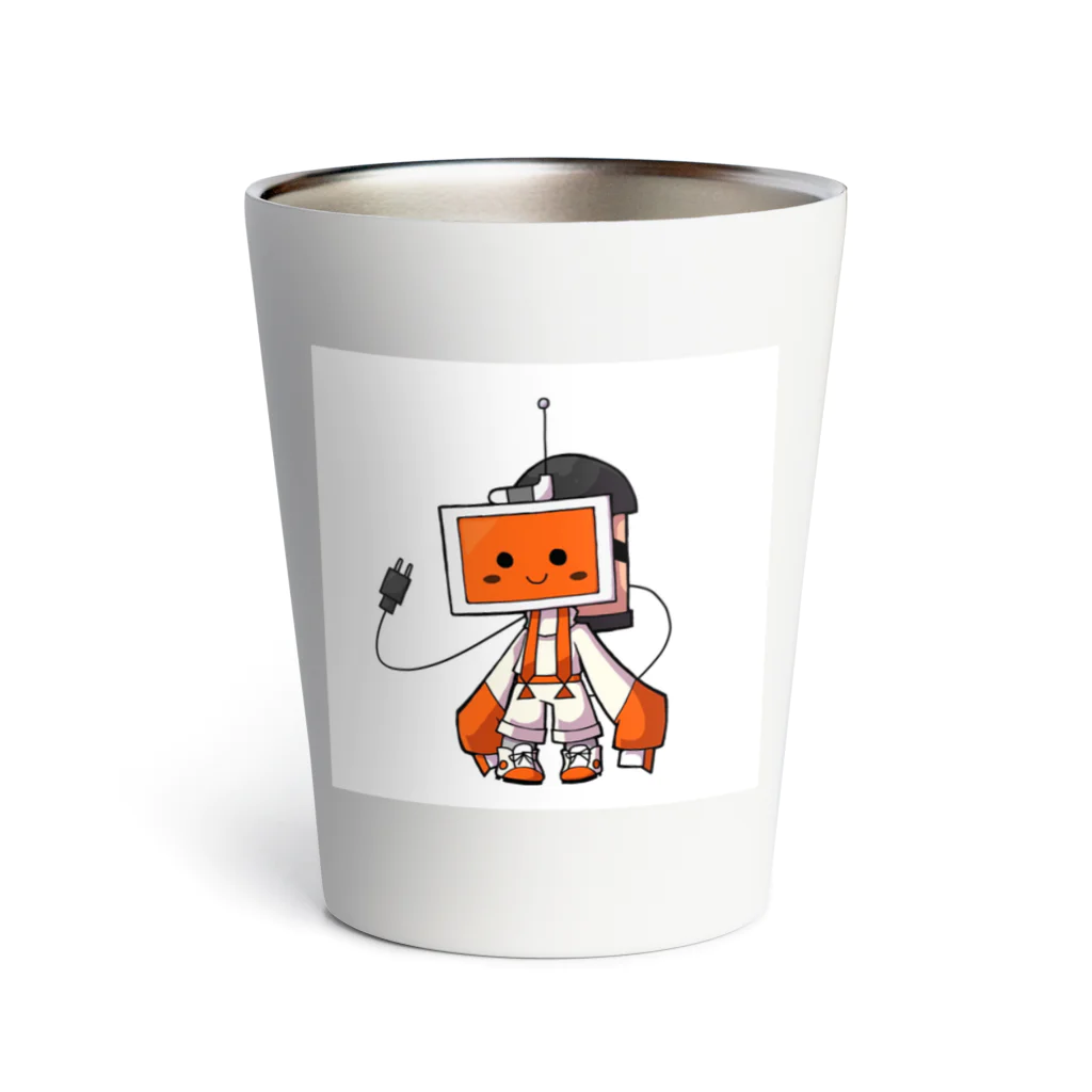 ANIMEの#ROBoT ゴミ絵originaなにこの仔こわい Thermo Tumbler