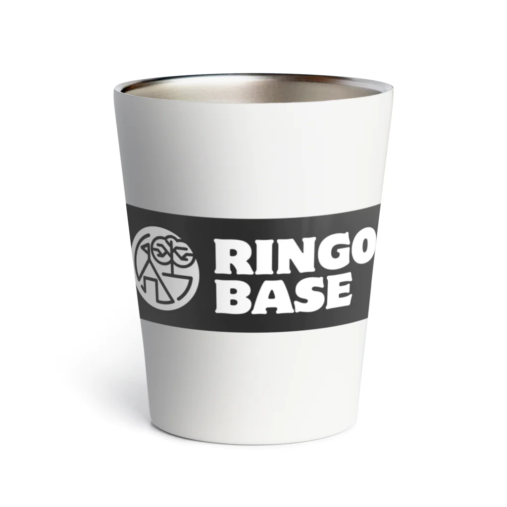 りんごとカルチベートする｜RidunのRINGO BASE_GRAY Thermo Tumbler