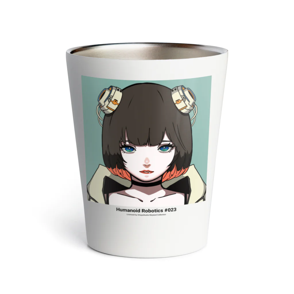 しゅりん - Shopのメカシリーズ #023 humanoid robotics Thermo Tumbler