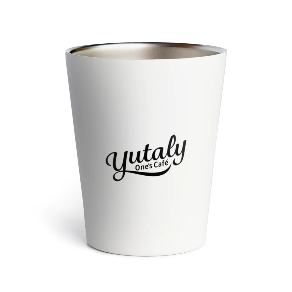 Wave Sun DesignのYutaly One’s Cafe グッズ（ブラックロゴ） Thermo Tumbler