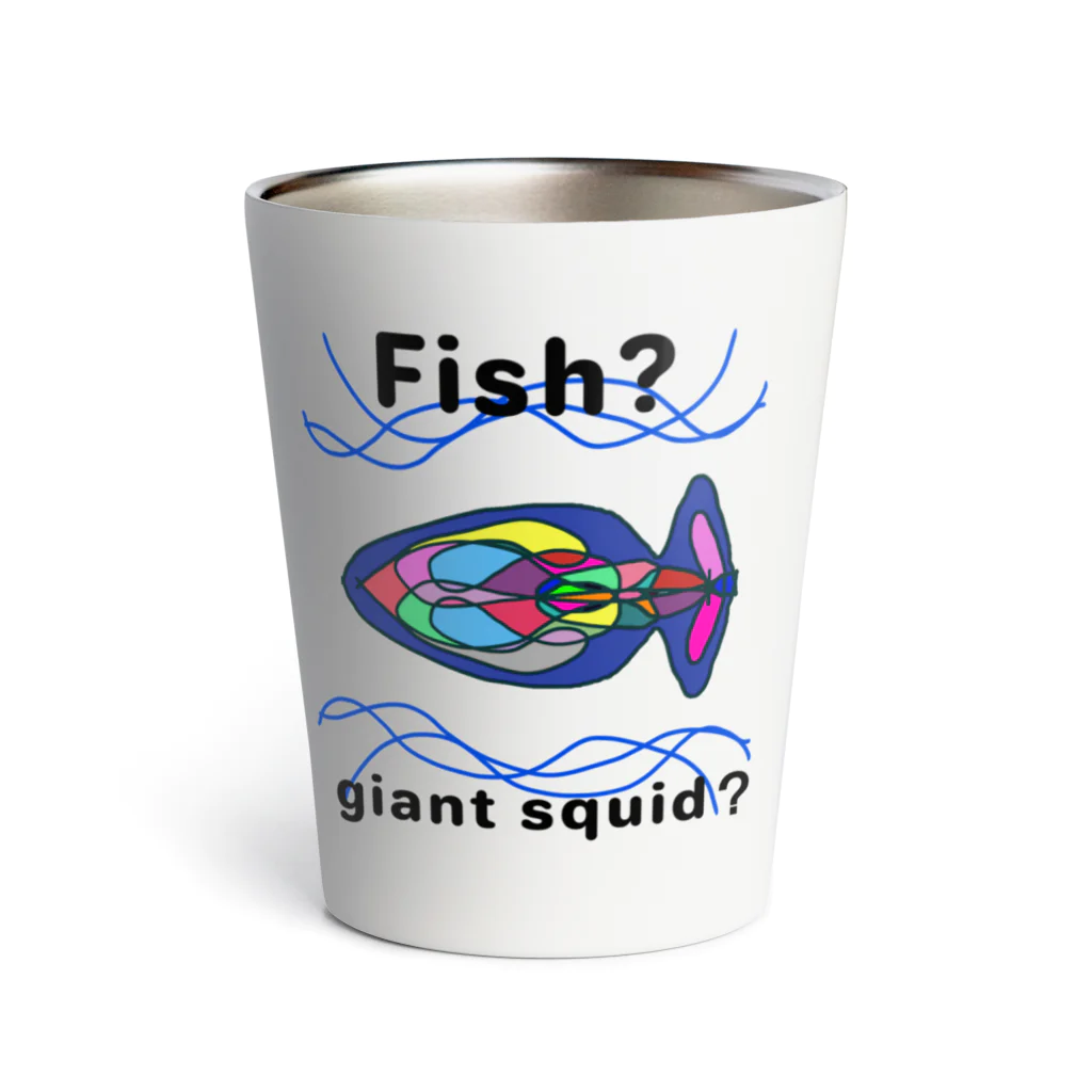 Future Starry Skyのfish?giant squid? Thermo Tumbler