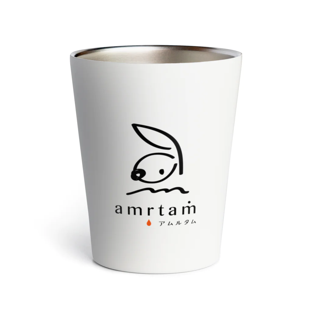 amrtamのアムルタムうさちゃん Thermo Tumbler