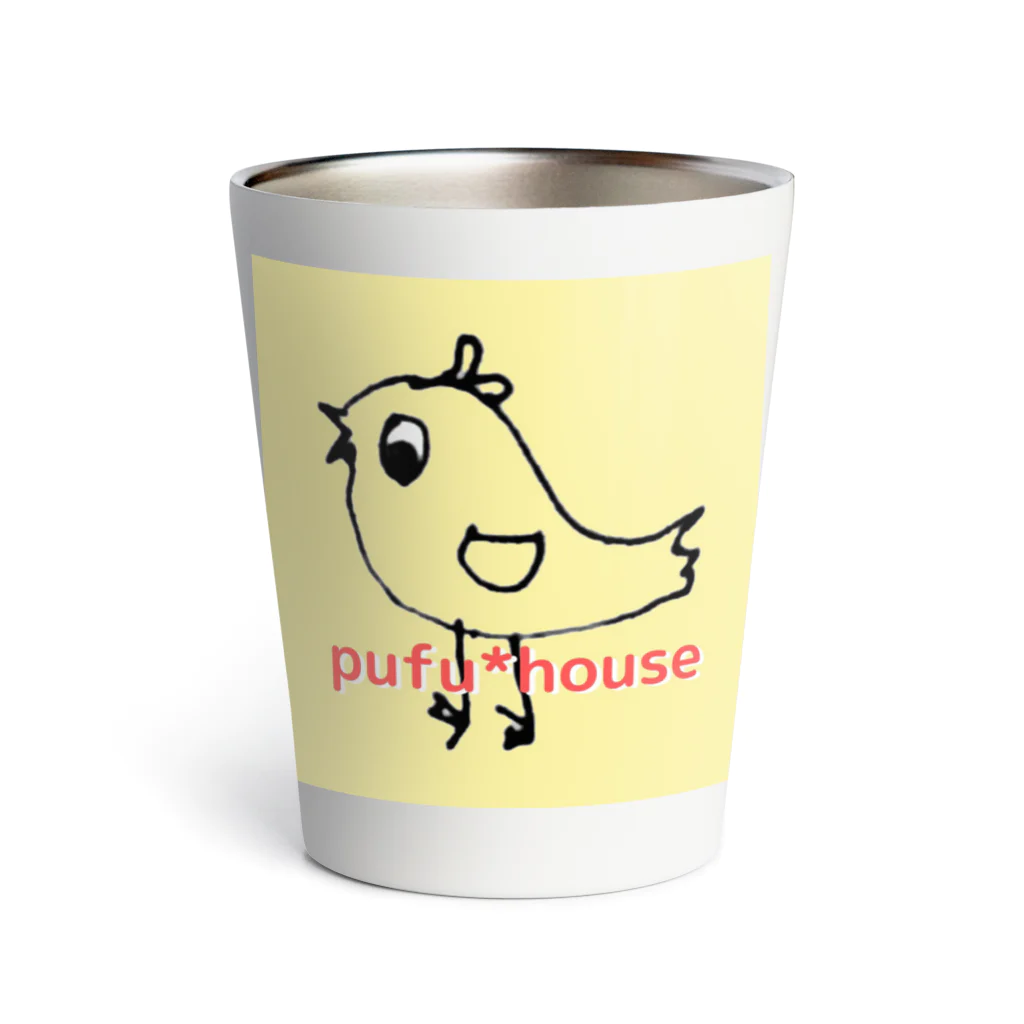 pufu*houseのpufu*house  ぴよmaru マグ サーモタンブラー