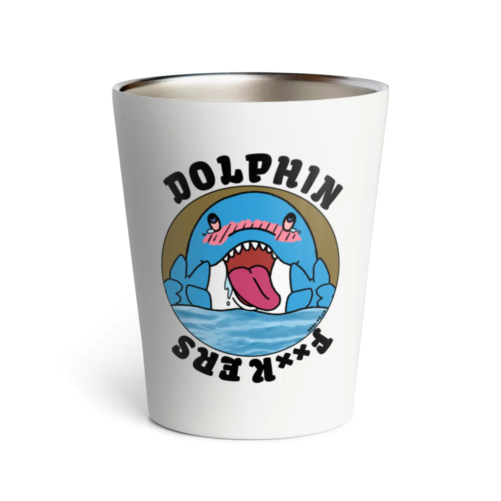 ハンドメイドショップ SAYAのDolphin F××kers Thermo Tumbler