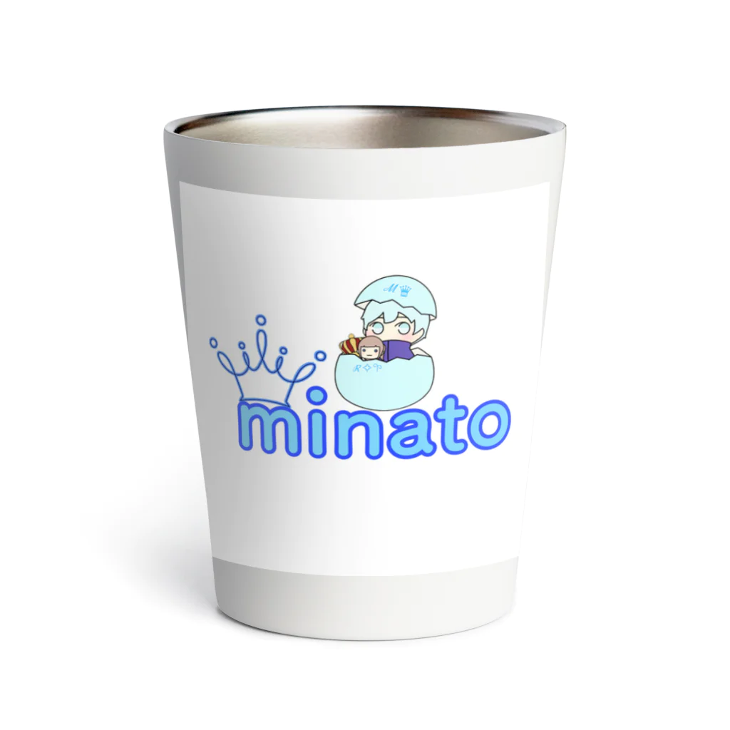 ℳ♛minato-sky blueのℳ♛minato Thermo Tumbler