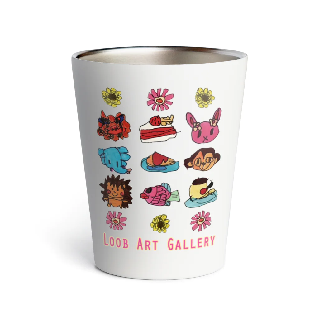 Loob Art Galleryの好きなかお サーモタンブラー