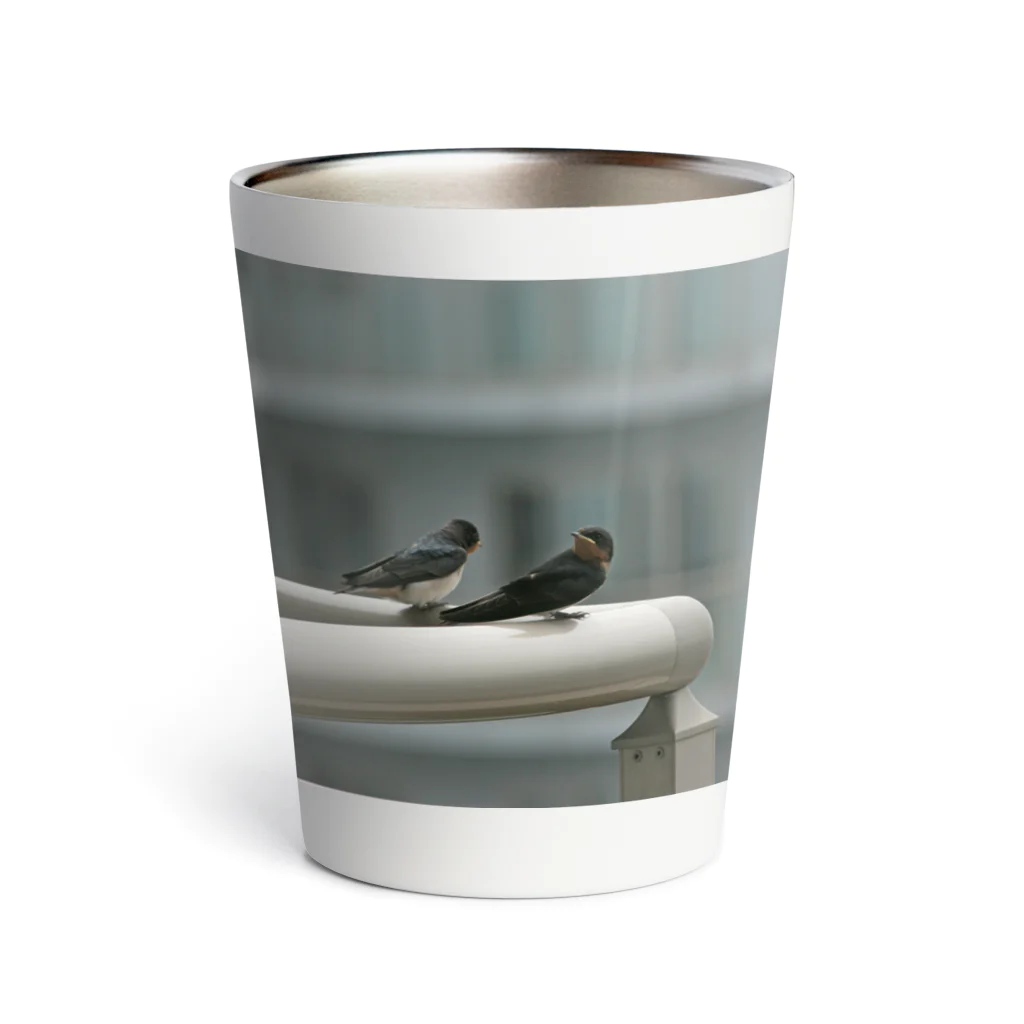 nokkccaのスワローズ - Swallows - Thermo Tumbler