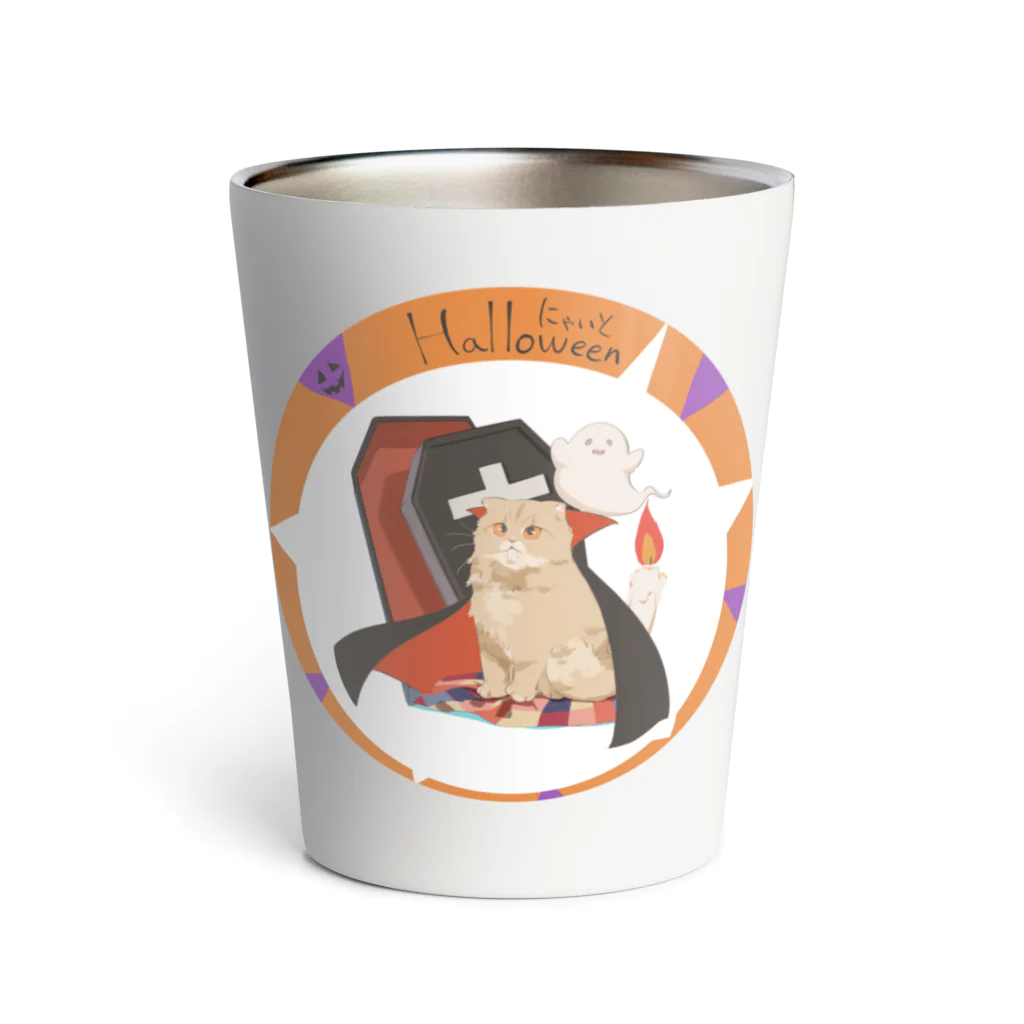 だいこくの猫絵生活ショップの吸血エマ Thermo Tumbler