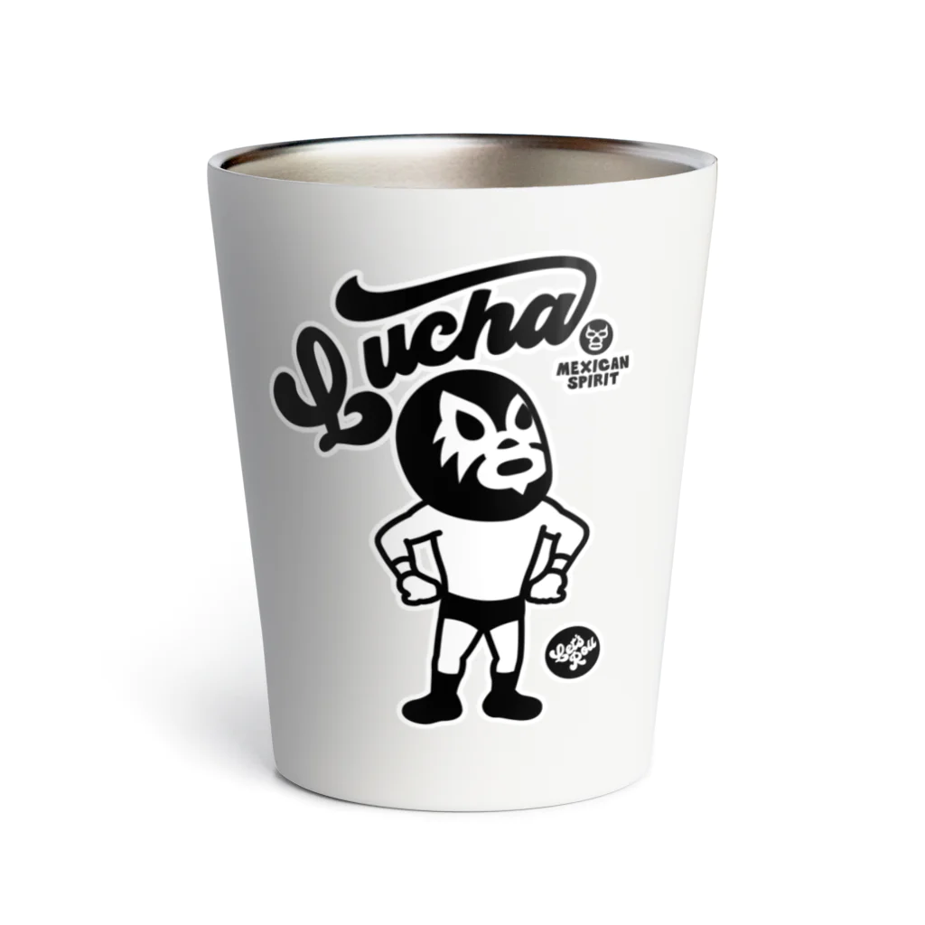 LUCHAのLet's Roll#5mono Thermo Tumbler