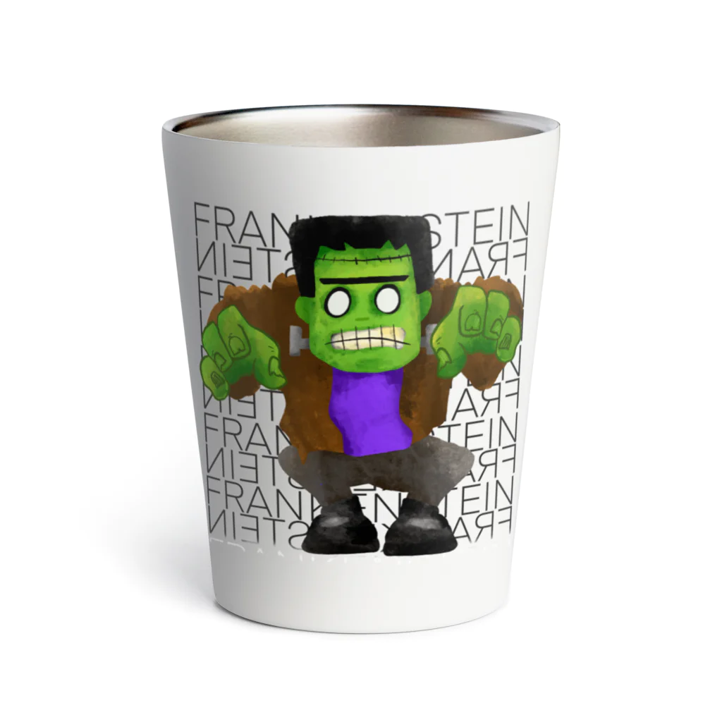 Hey! Kids KidsのHalloween Frankenstein Liam Fitzpatrick  Thermo Tumbler