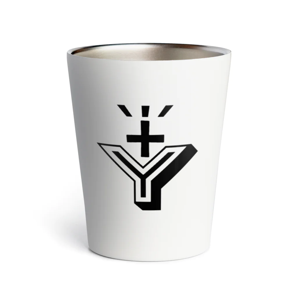 yin_yang+のy+ goods Thermo Tumbler