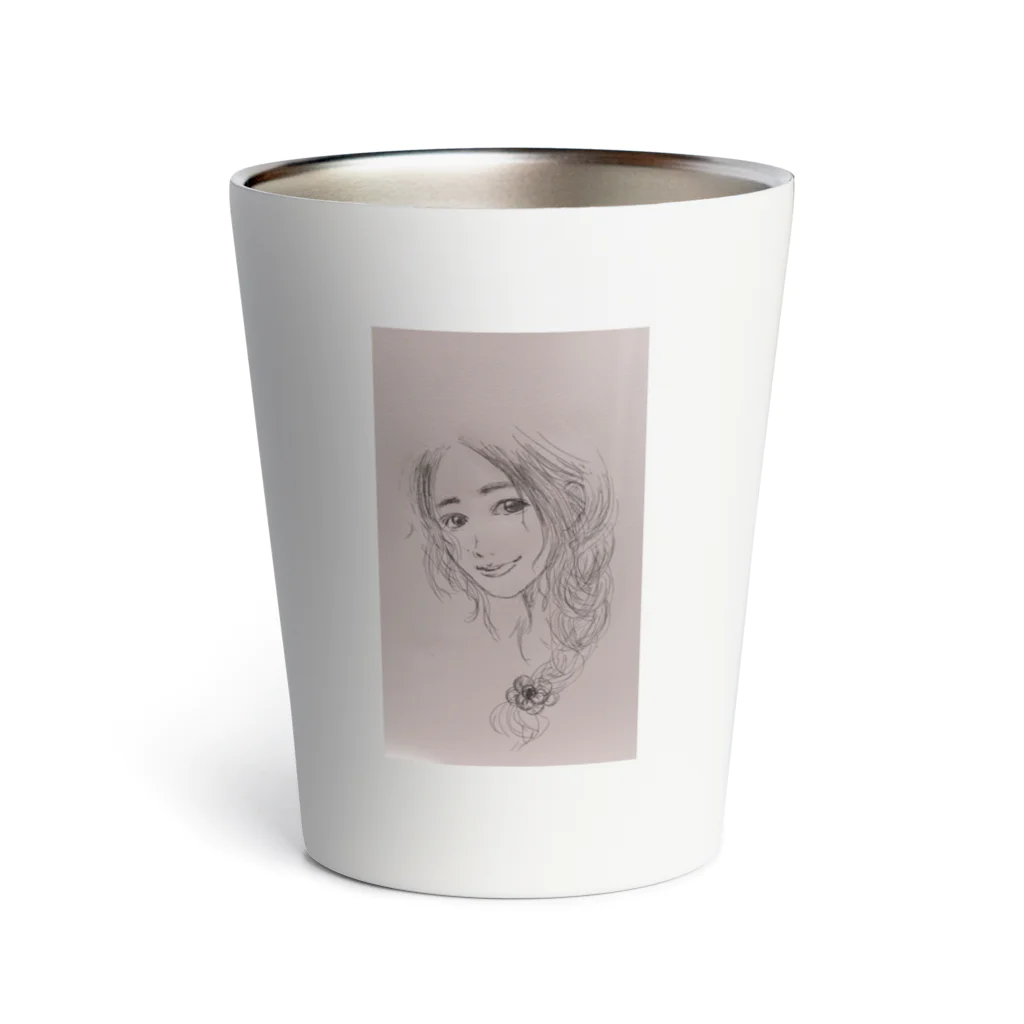 やまと｡９６号の女の子 Thermo Tumbler