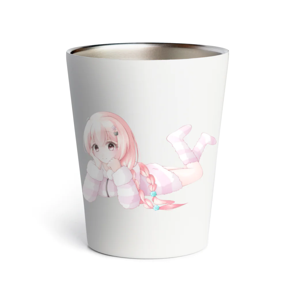 🌸Pétal boîte à bijoux🧸のリラックス真愛シリーズ Thermo Tumbler