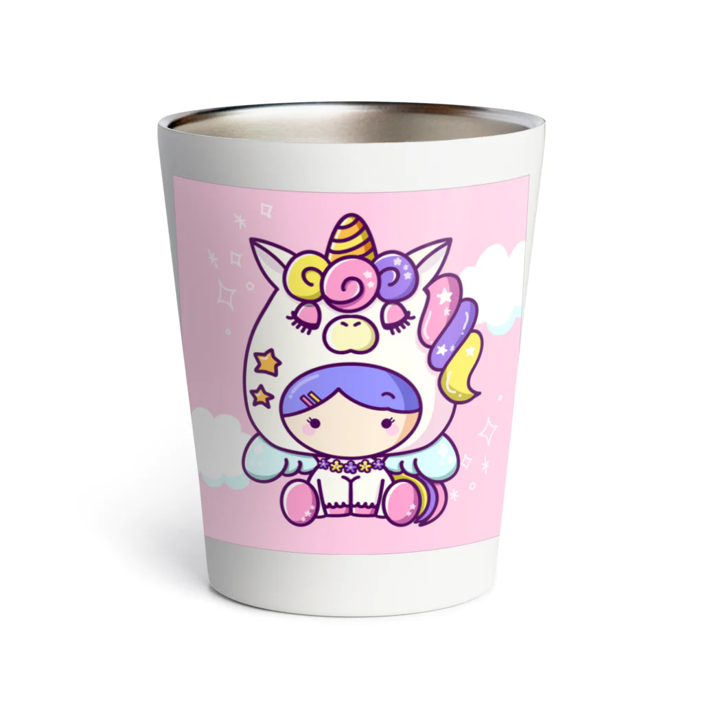 reo_chibiisのCryptoChibiisゆめかわユニコーン Thermo Tumbler