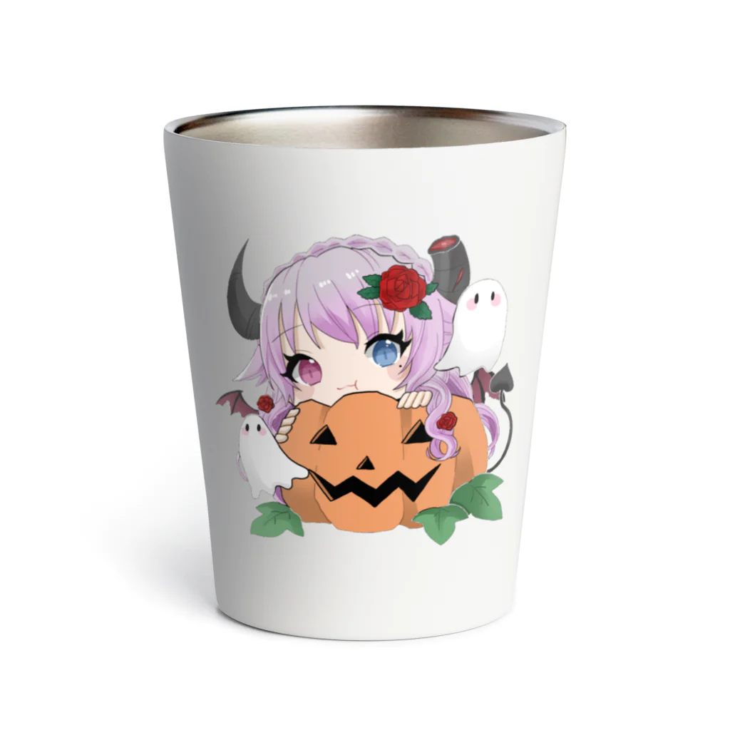 悪羽美咲Vtuberのグッズ販売のハロウィン悪羽 Thermo Tumbler