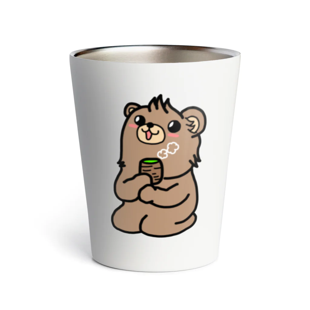 トホクマッチ🐻のトホクマッチ🐻いっぷく🐻 Thermo Tumbler