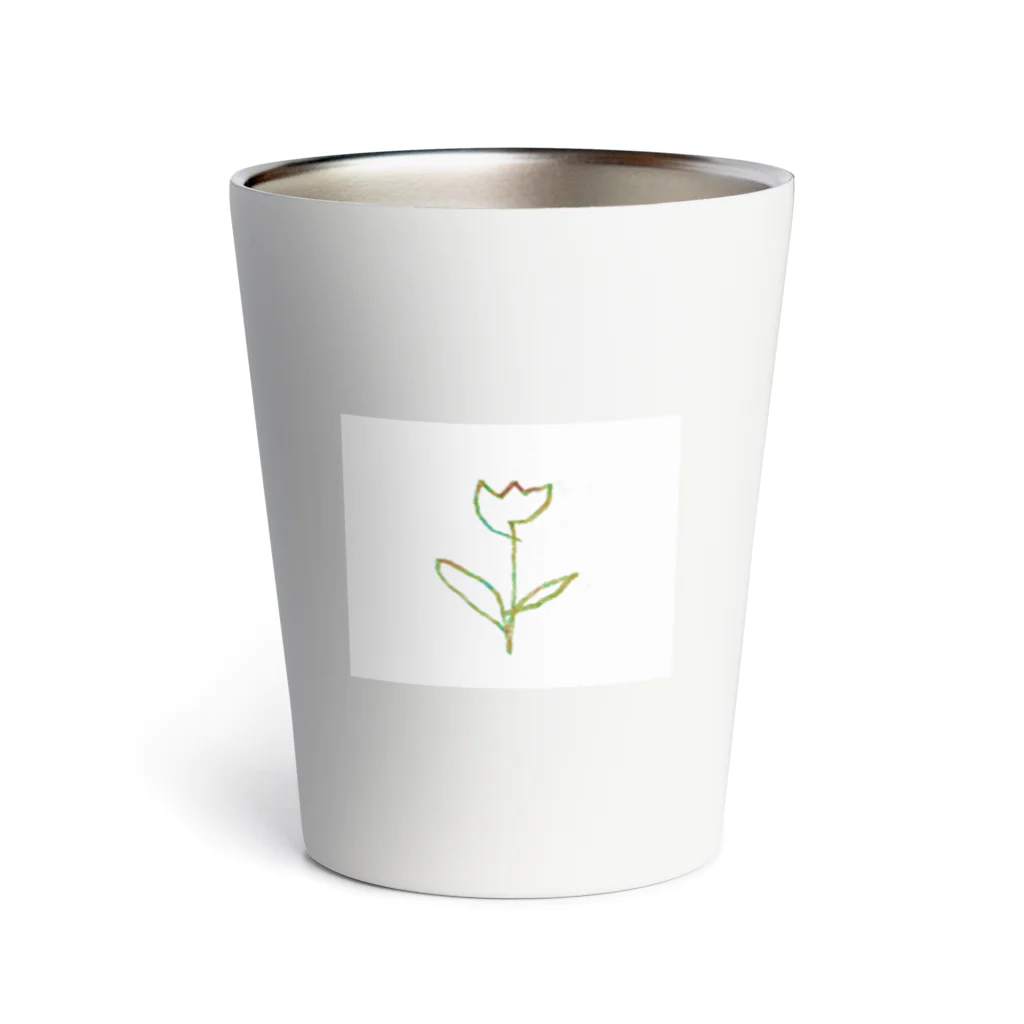 rilybiiの虹色 Tulip Thermo Tumbler