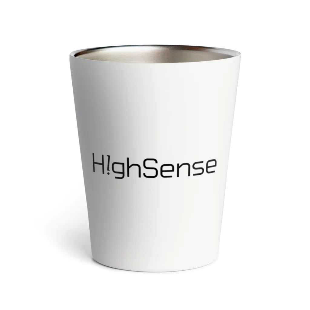 H!ghSense@VALORANTのH!ghSenseテキストロゴグッズ Thermo Tumbler