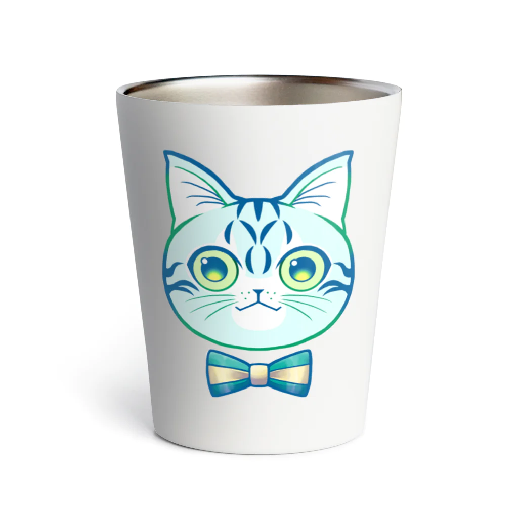 02のねこ-夏 Thermo Tumbler