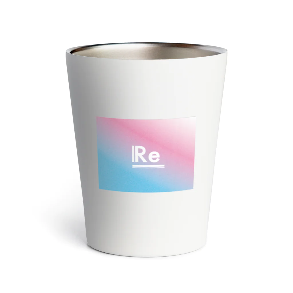 Relaxed moodのブランドロゴ　グラデーションに染まれ Thermo Tumbler