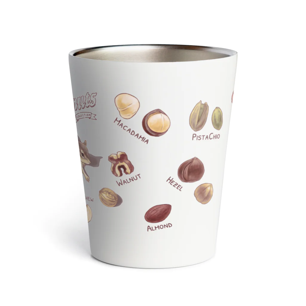 huroshikiのNUTS collection ナッツコレクション(雑貨用) Thermo Tumbler