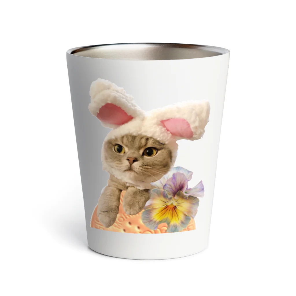 sumire-britishのうさねこ Thermo Tumbler