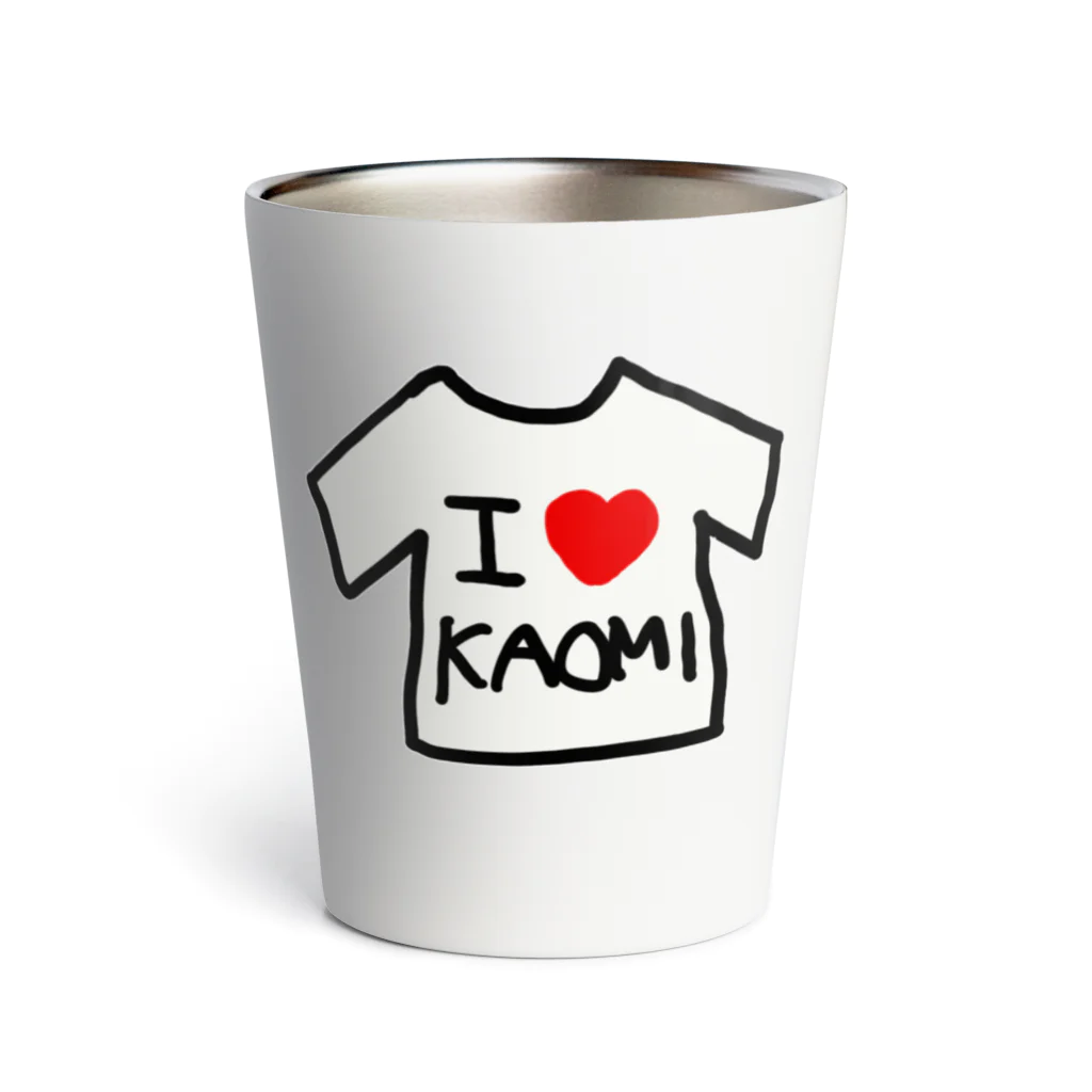 KAOMI_japanの②I LOVE KAOMI Thermo Tumbler