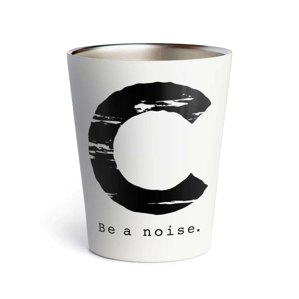 noisie_jpの【C】イニシャル × Be a noise. Thermo Tumbler