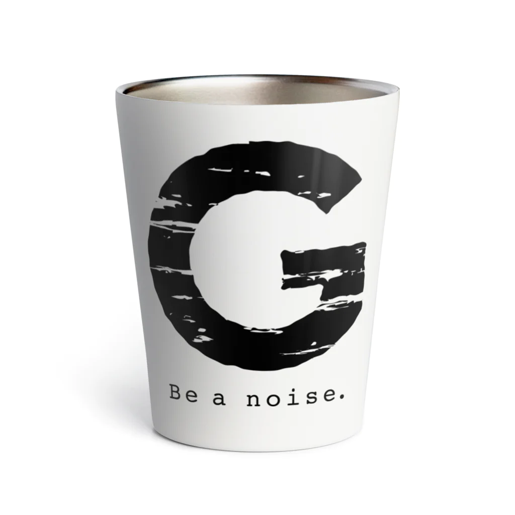 noisie_jpの【G】イニシャル × Be a noise. サーモタンブラー